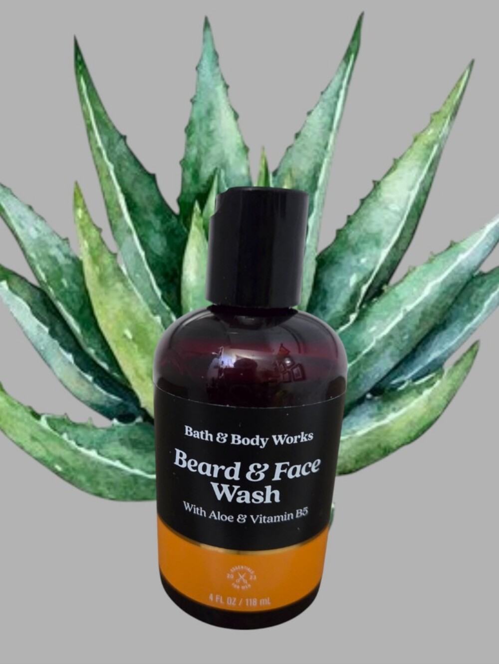 Bath & Body Works Men's Beard & Face Wash with Aloe & Vitamin B5